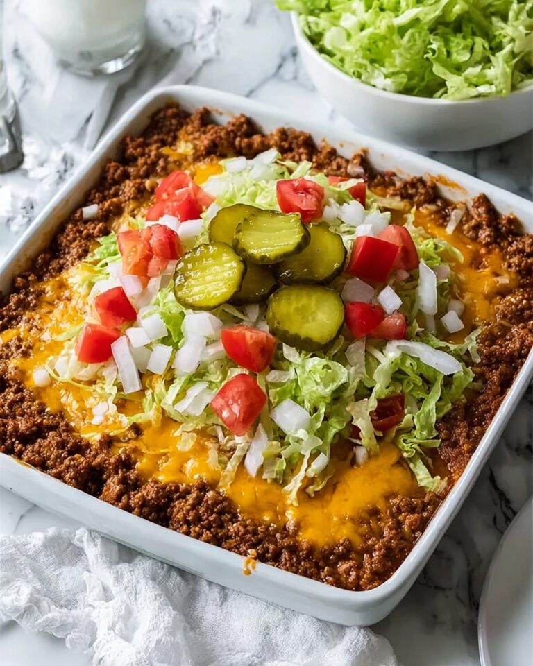 Big Mac Casserole Recipe