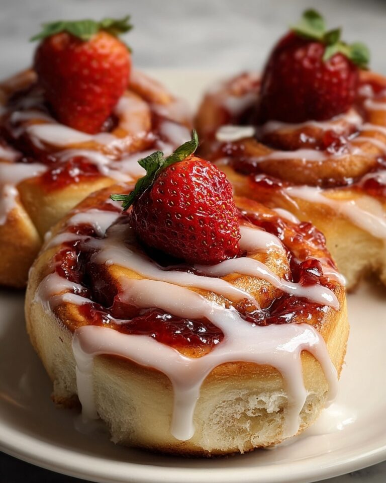 Strawberry Cheesecake Cinnabon Rolls Recipe