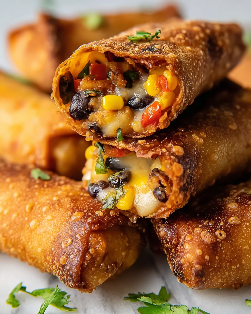 Tex-Mex Inspired Egg Rolls Recipe - Recipe Image
