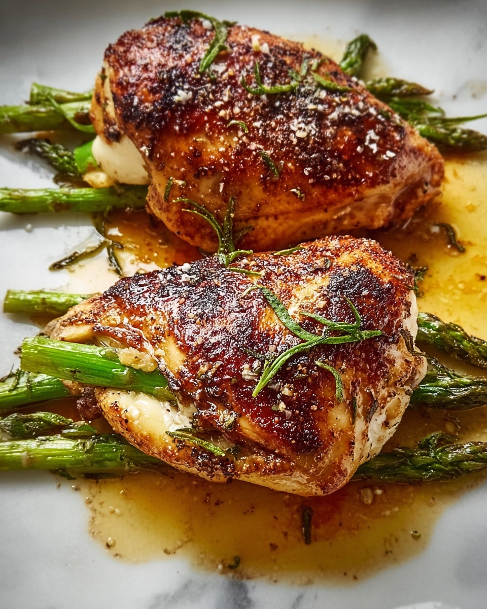 Asparagus-Stuffed Chicken Breast Recipe - Recipe Image