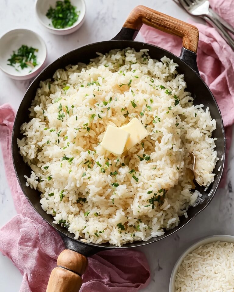 Garlic Butter Rice Recipe