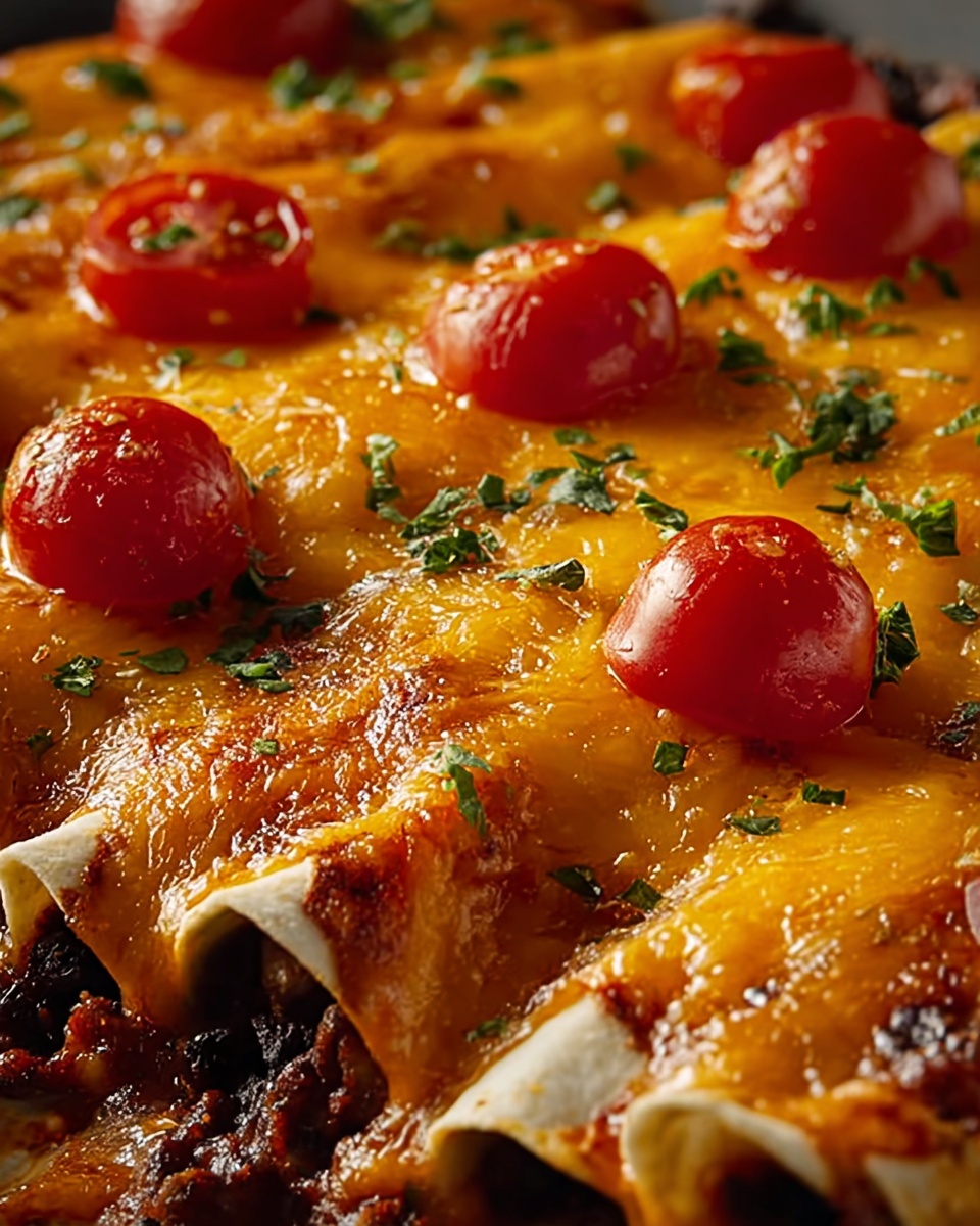 Deliciously Cheesy Enchiladas Bake Recipe - Recipe Image