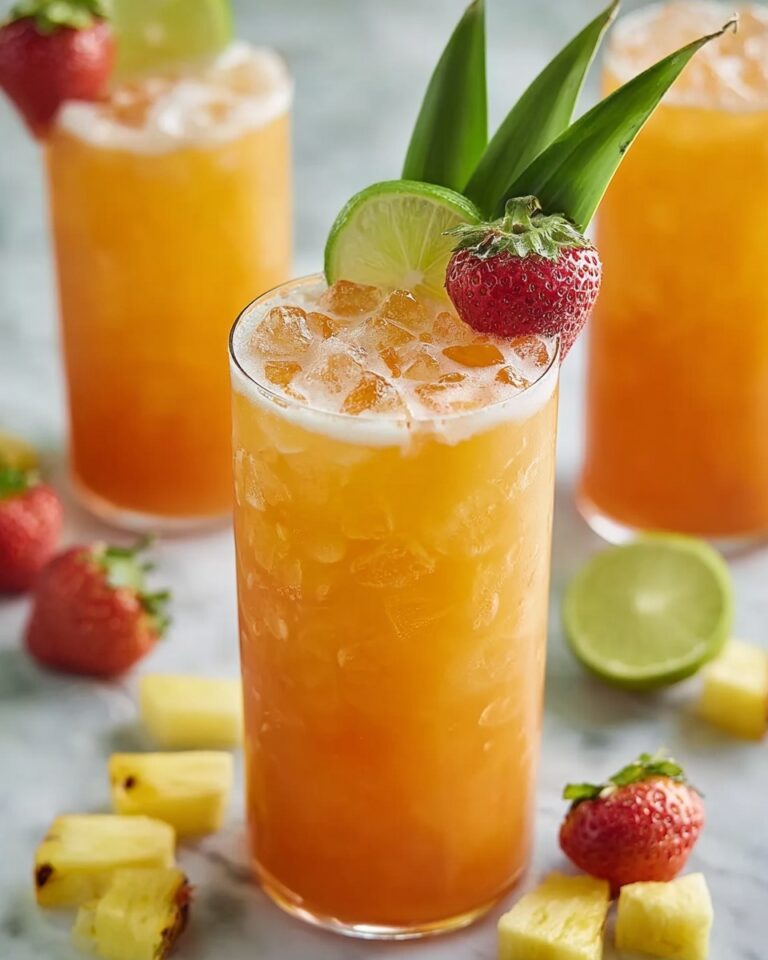 Pineapple Strawberry Agua Fresca Recipe