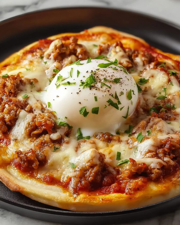 Sausage and Egg Breakfast Pizza Recipe