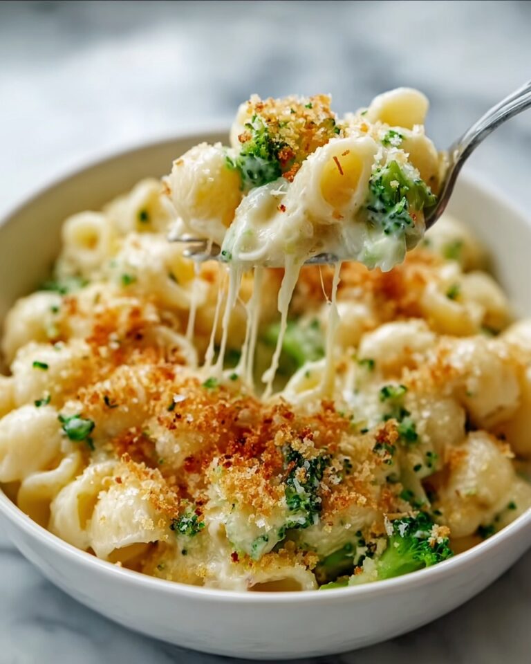 Creamy Broccoli Mac and Cheese Recipe