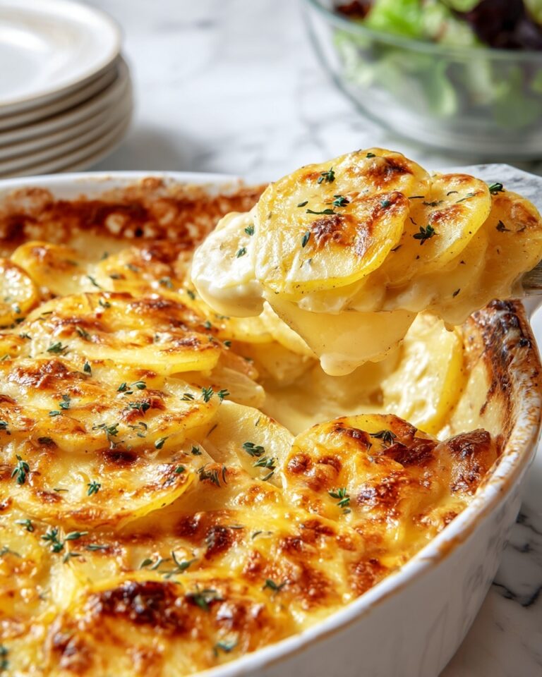 Cheesy Scalloped Potatoes Recipe