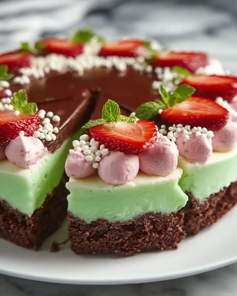 Chocolate Strawberry Mousse Cake Recipe