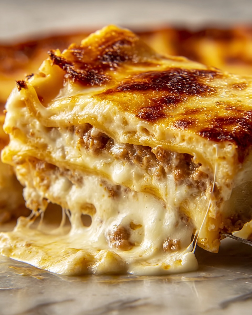 Parmesan Garlic Cheeseburger Lasagna Recipe - Recipe Image