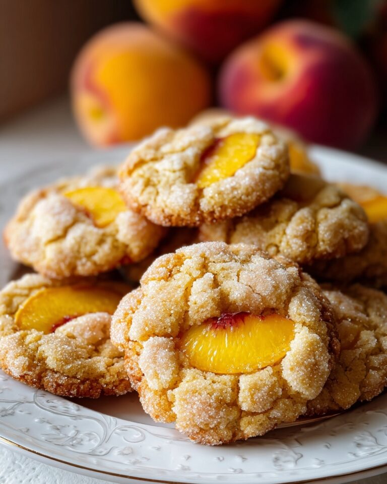 Peach Cobbler Cookies Recipe