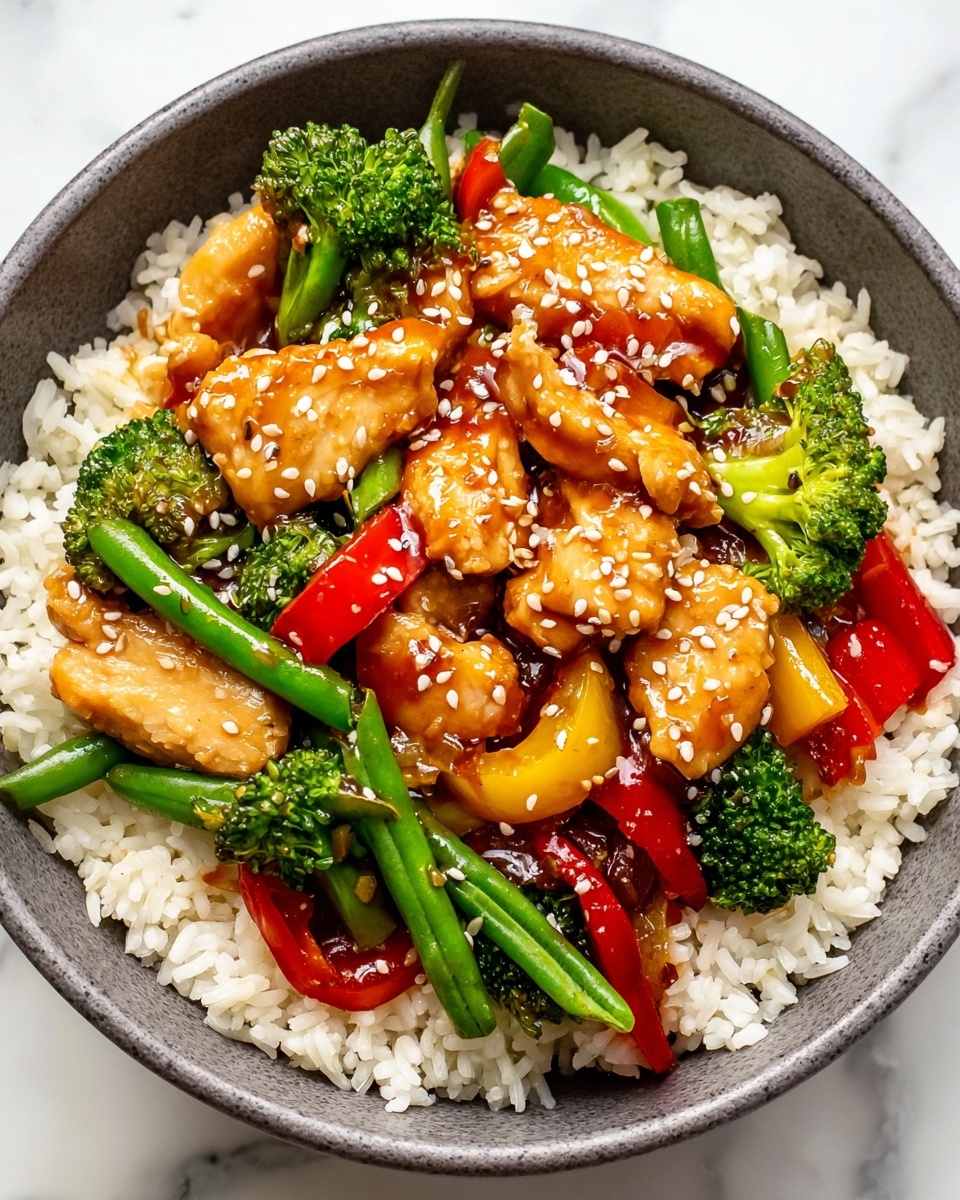 Teriyaki Chicken Stir Fry Recipe - Recipe Image