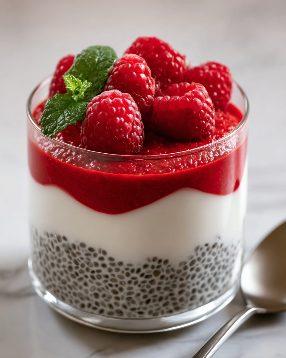 High Protein Chia Seed Pudding with Greek Yogurt Recipe - Recipe Image