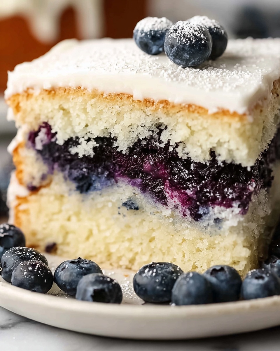 Blueberry Shortcake Cake Recipe - Recipe Image