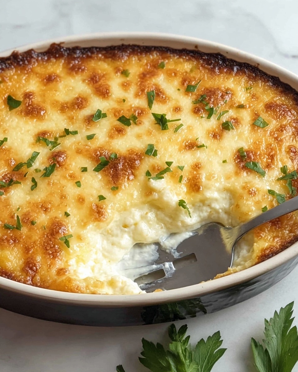 Roasted Cauliflower, Tomato, and Goat Cheese Casserole Recipe - Recipe Image