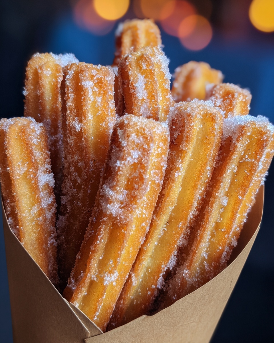 Churros Poppers with Cinnamon Sugar Coating and Chocolate Dipping Sauce Recipe - Recipe Image