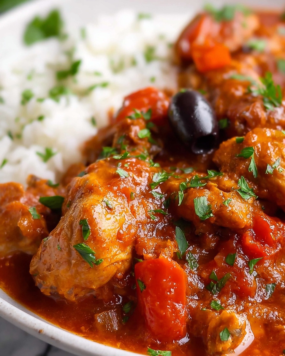 Italian Hunter's Chicken (Chicken Cacciatore) Recipe - Recipe Image