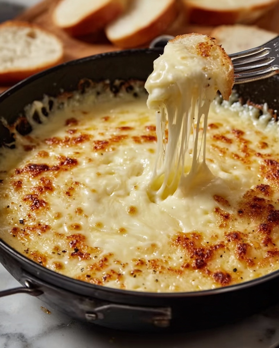 Classic Cheese Fondue Recipe - Recipe Image