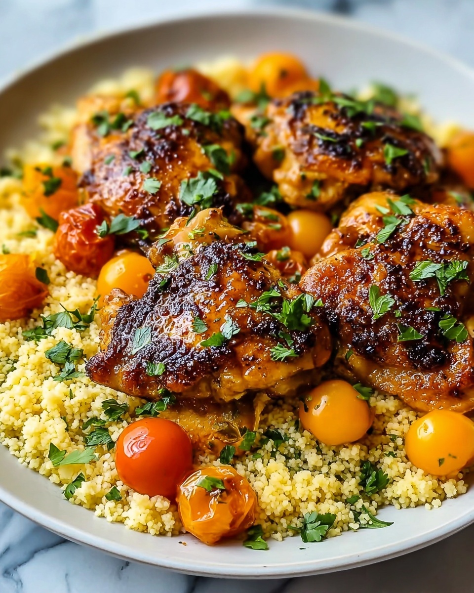 Moroccan Spiced Chicken Thighs Recipe - Recipe Image