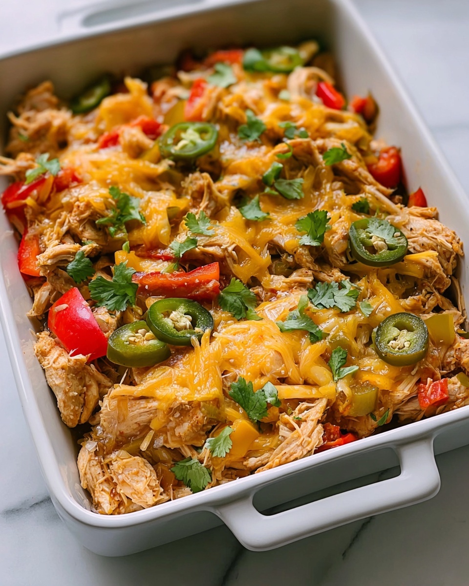 Chicken Fajita Casserole Recipe - Recipe Image