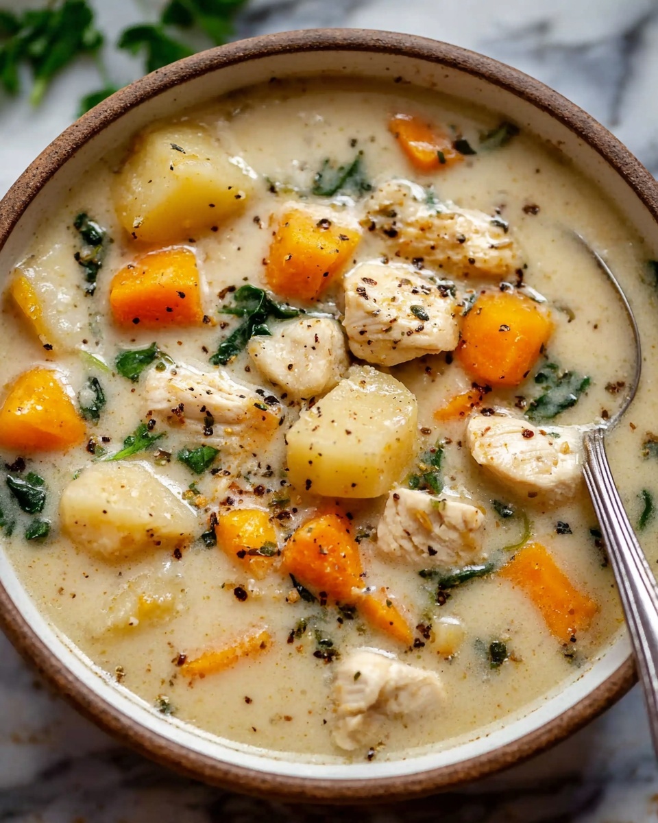 Creamy Winter Lemon Chicken Gnocchi Soup Recipe - Recipe Image