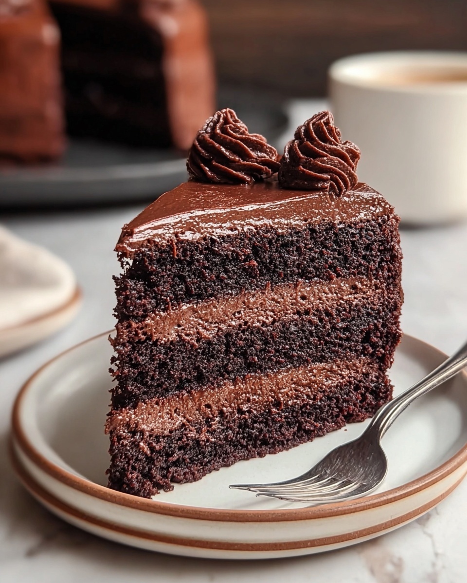 Super Moist Chocolate Cake Recipe - Recipe Image