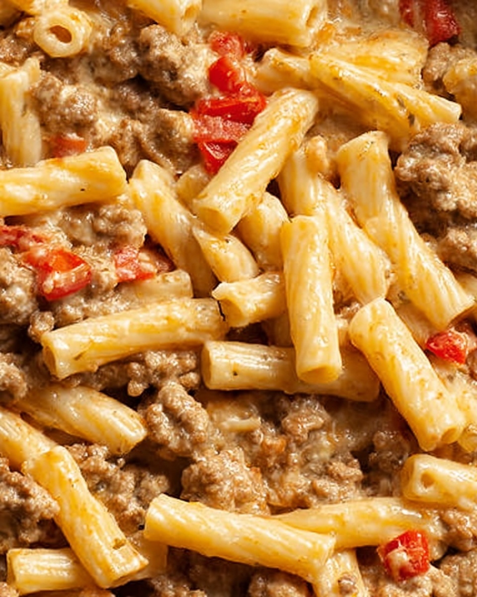 Creamy Rotel Pasta with Ground Beef: Ultimate & Easy Recipe - Recipe Image
