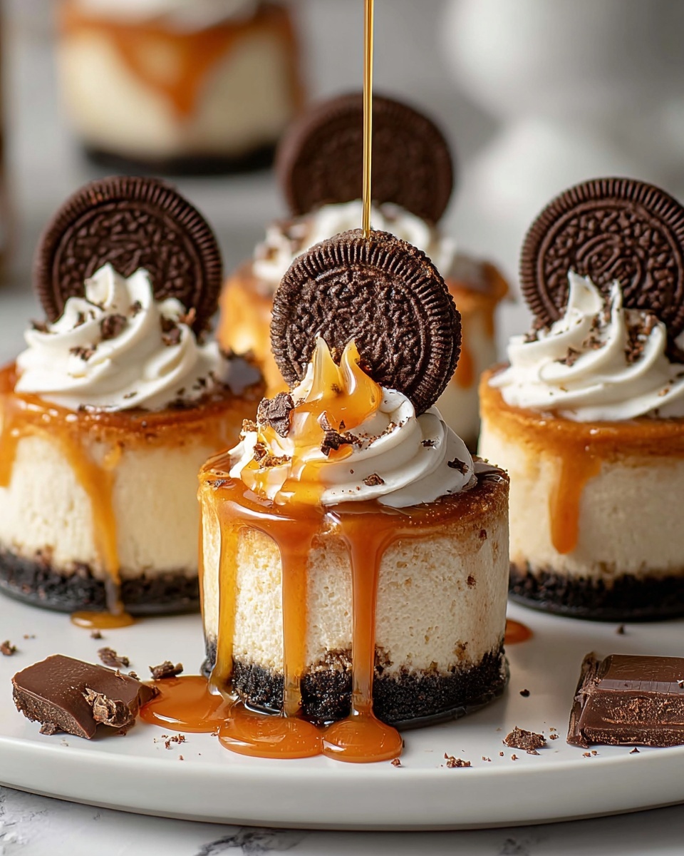 Mini Rolo Cheesecakes: The Ultimate Bite-Sized Dessert Recipe - Recipe Image