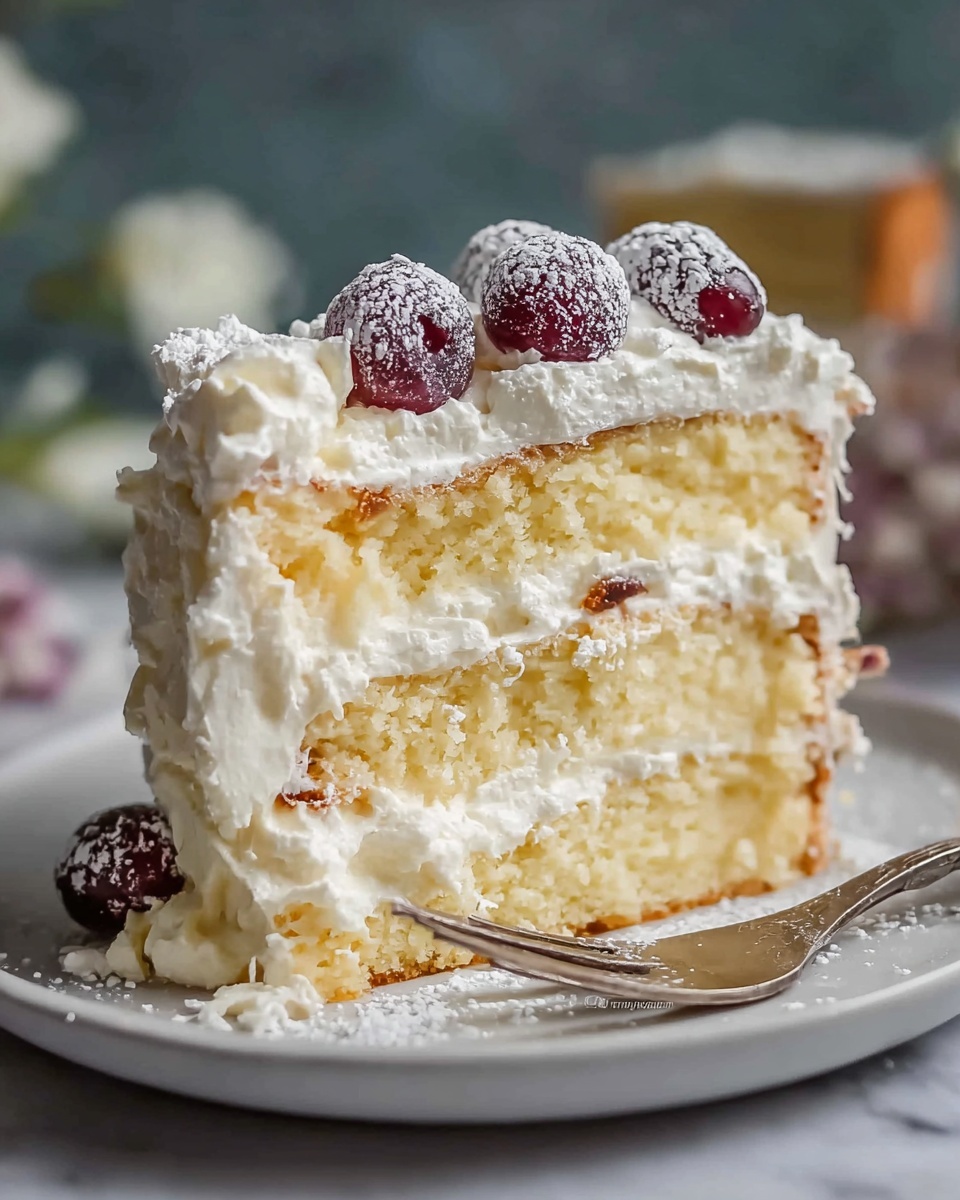 Kiev Cake with Hazelnut Meringue, Cherry and Russian Buttercream Recipe - Recipe Image