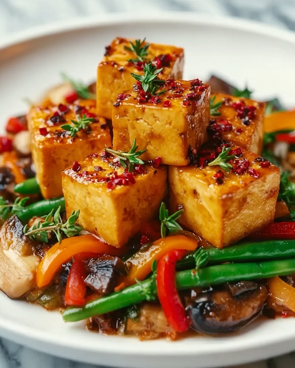 Tofu with Vegetables Recipe - Recipe Image