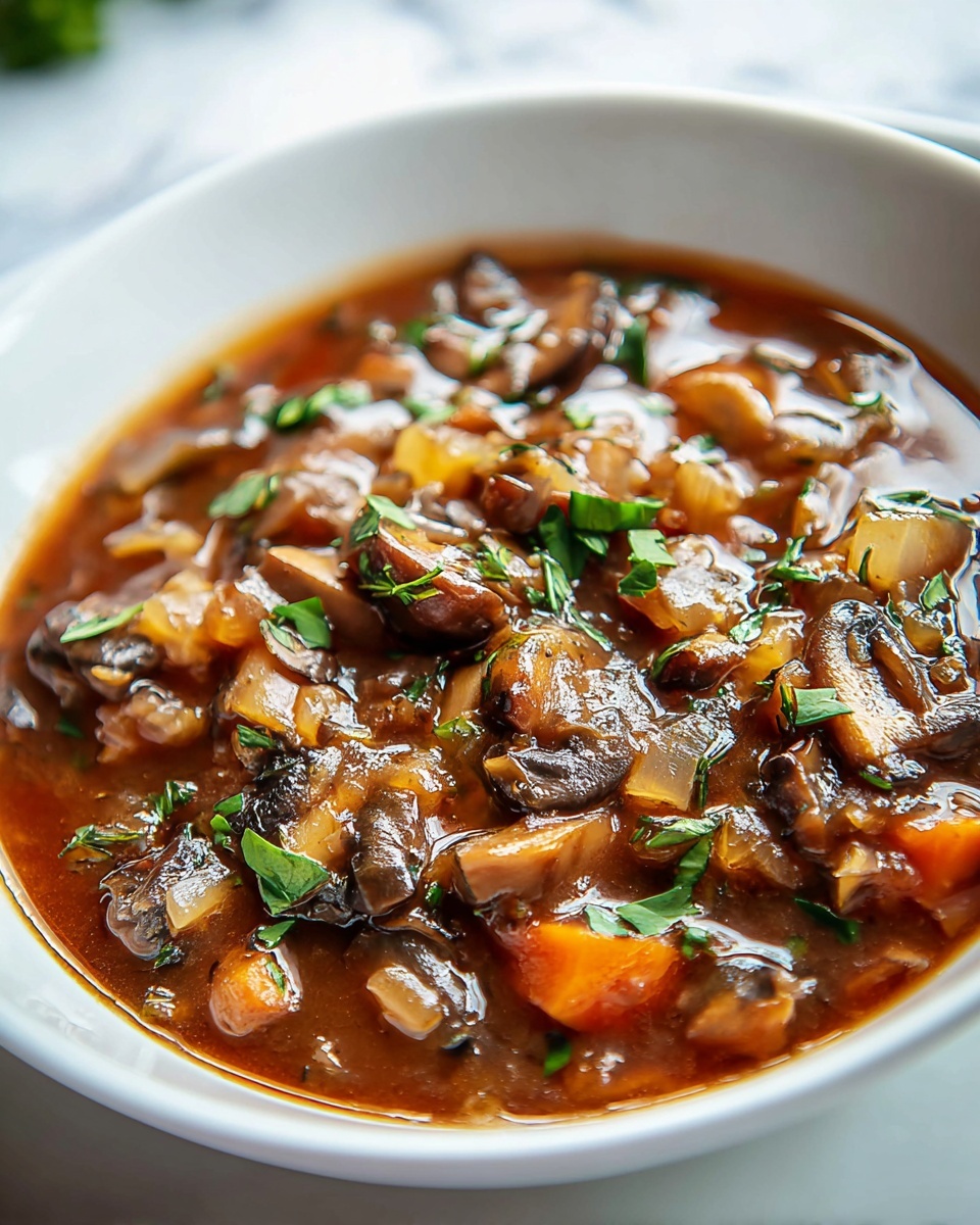 Cozy Warm Mushroom Stew Recipe - Recipe Image