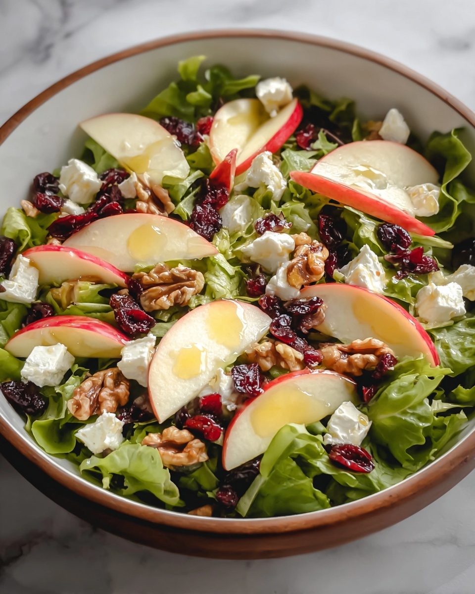 Honeycrisp Apple and Feta Salad Recipe - Recipe Image