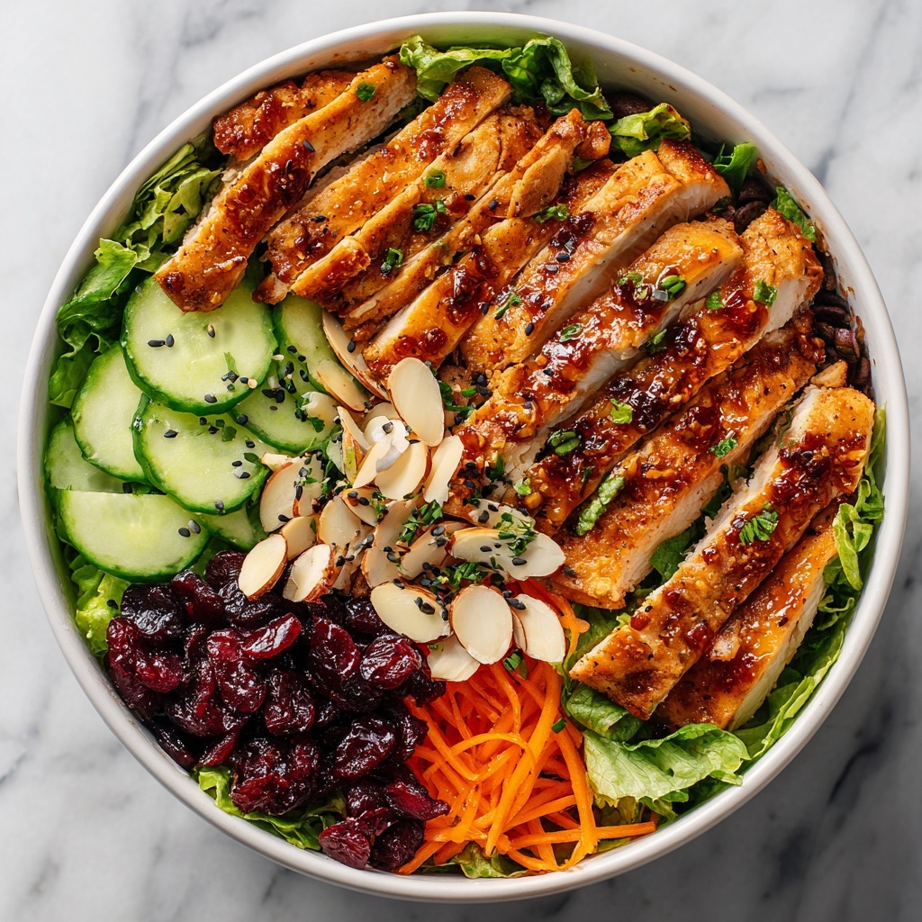 Asian Chicken Cranberry Salad Recipe - Recipe Image