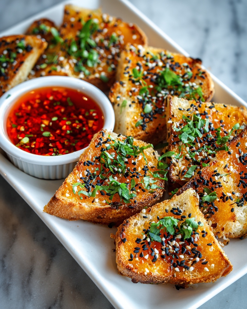 Spicy Prawn Toast Recipe - Recipe Image