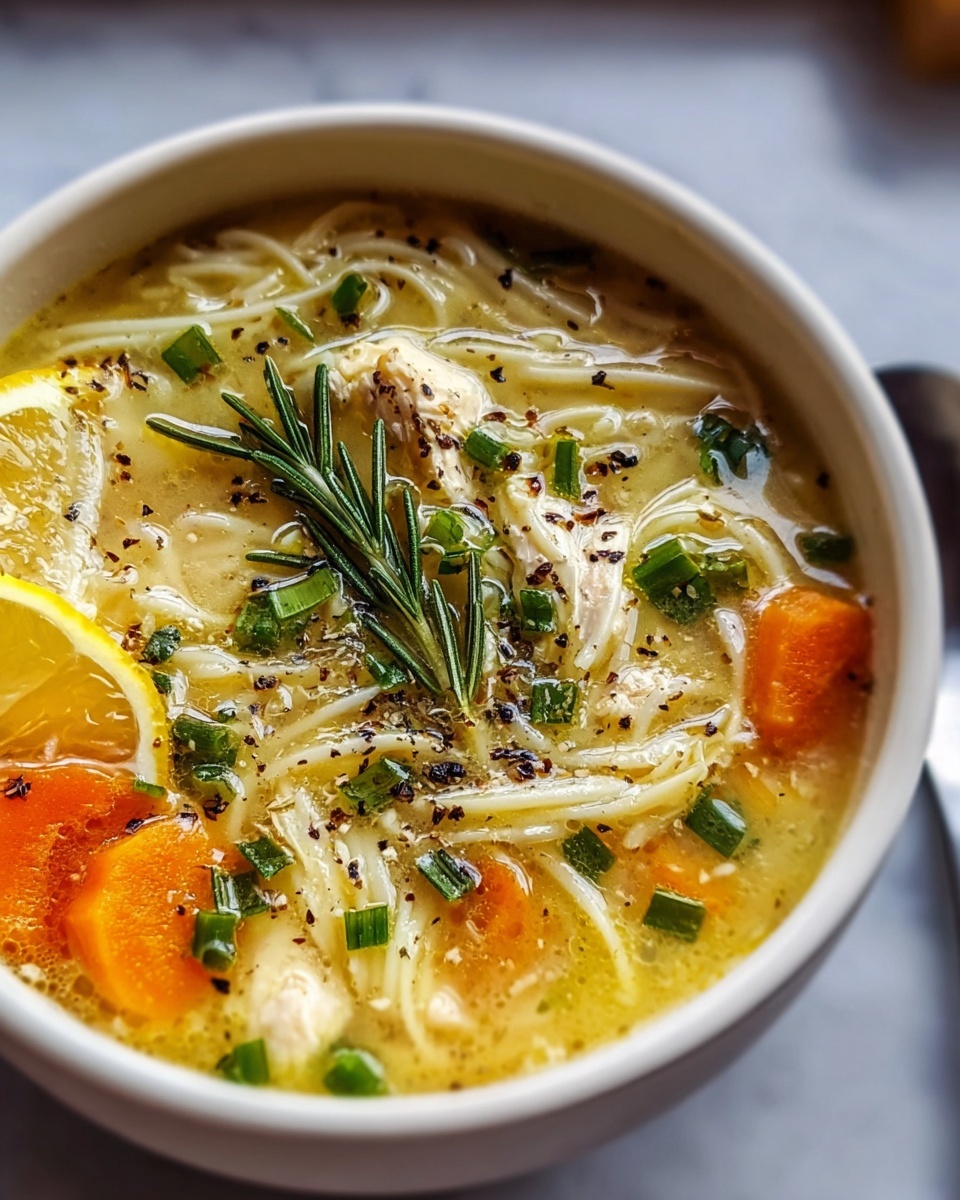 Greek Lemon Chicken Soup (Avgolemono) Recipe - Recipe Image