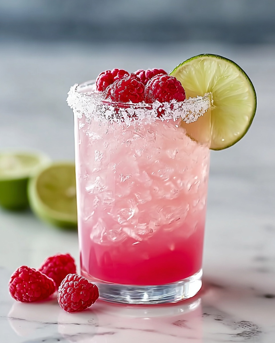 Raspberry Coconut Margarita Recipe - Recipe Image