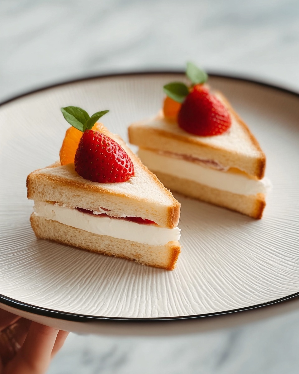Japanese Crème Filled Sandwiches Recipe - Recipe Image