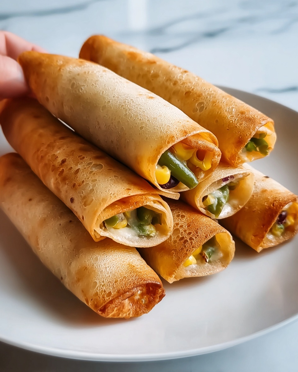 Mini Jalapeno Popper Egg Rolls Recipe - Recipe Image