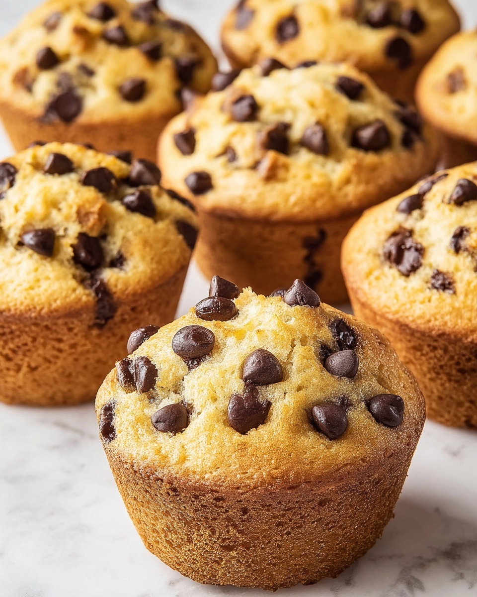 Mini Banana Muffins with Chocolate Chips Recipe - Recipe Image