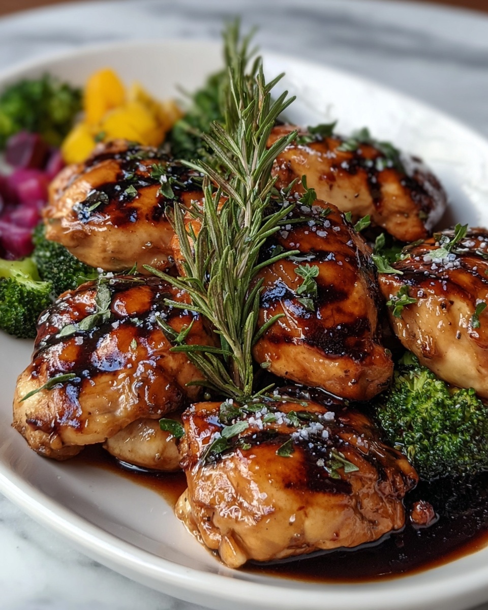 One-Pan Balsamic Chicken with Roasted Vegetables Recipe - Recipe Image