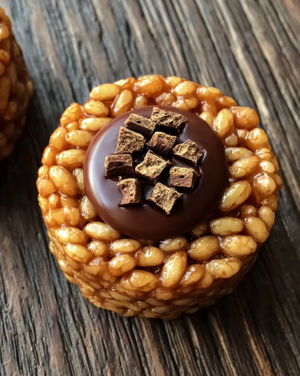Peanut Butter Balls with Chocolate Rice Krispies Recipe - Recipe Image