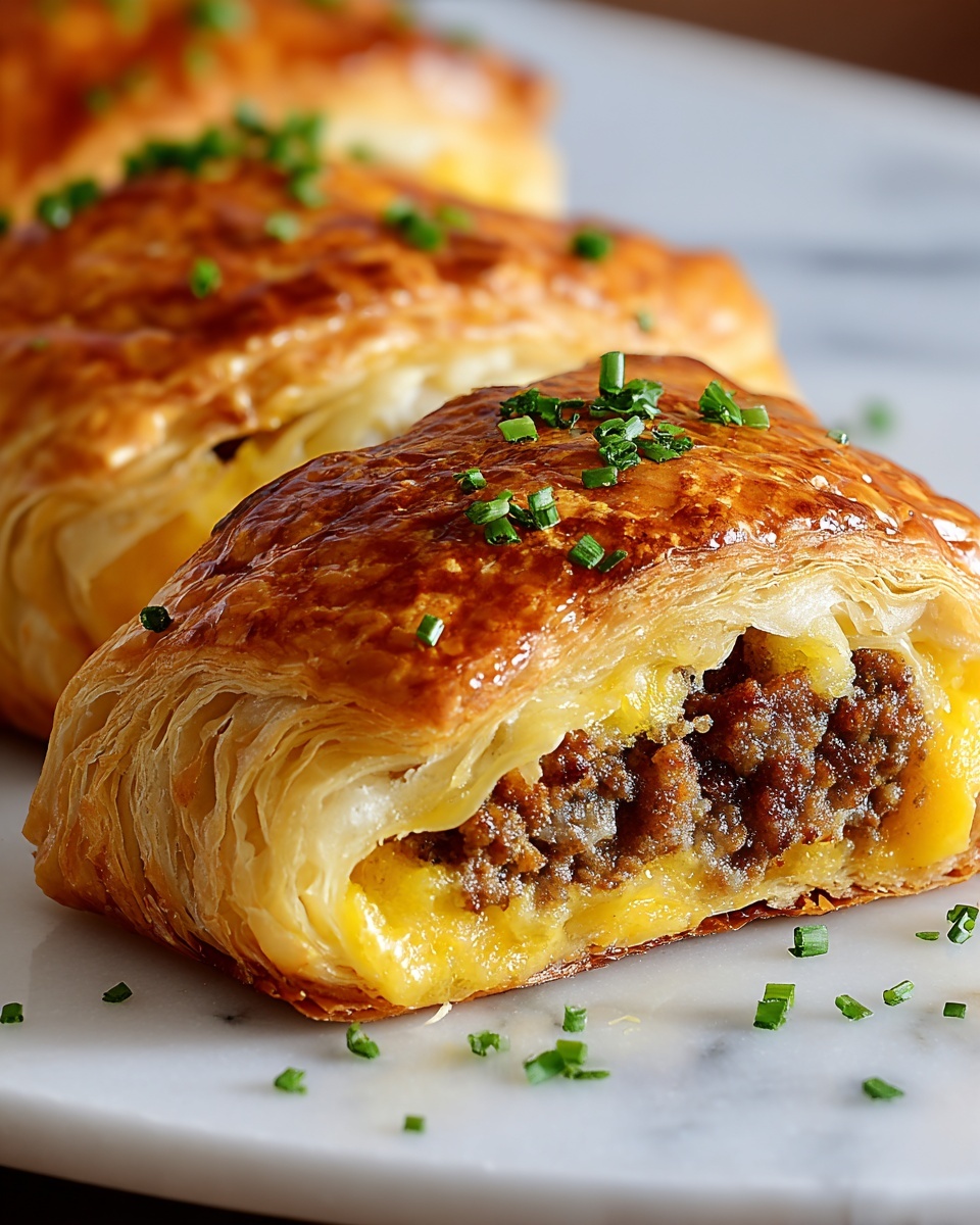 Sausage, Egg & Cheese Crescent Rolls Recipe - Recipe Image