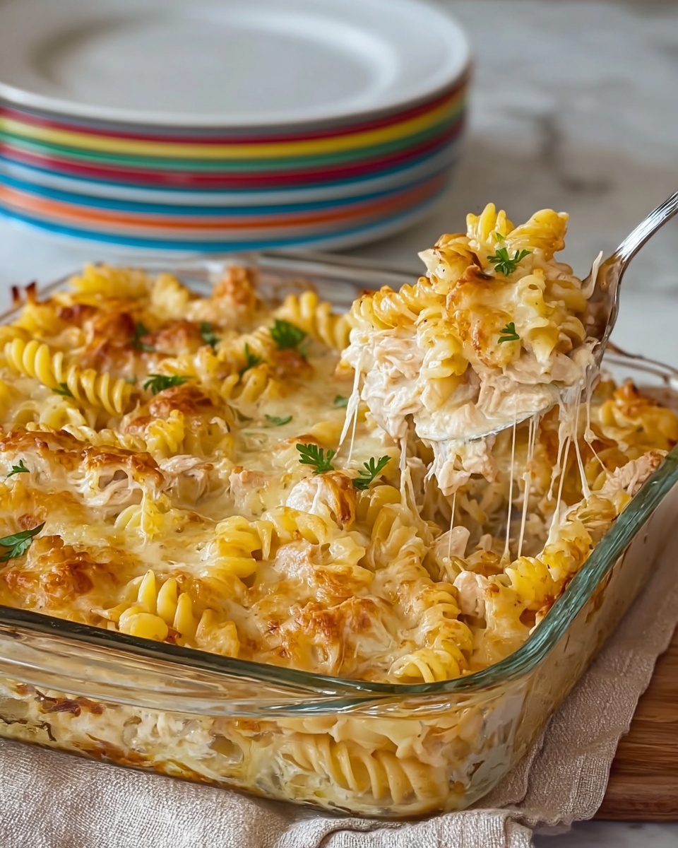 Buffalo Chicken Pasta Bake Recipe - Recipe Image