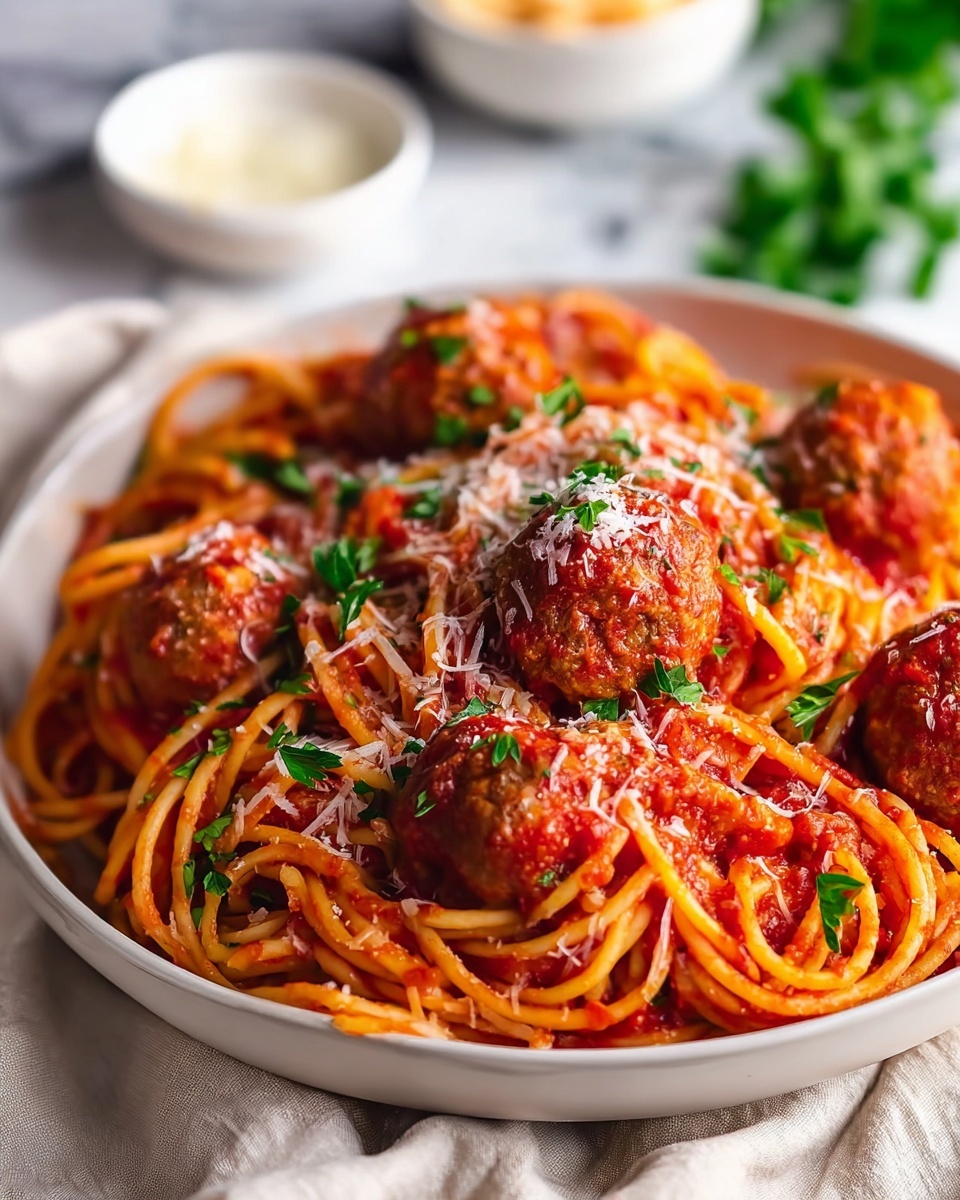Instant Pot Spaghetti and Meatballs Recipe - Recipe Image
