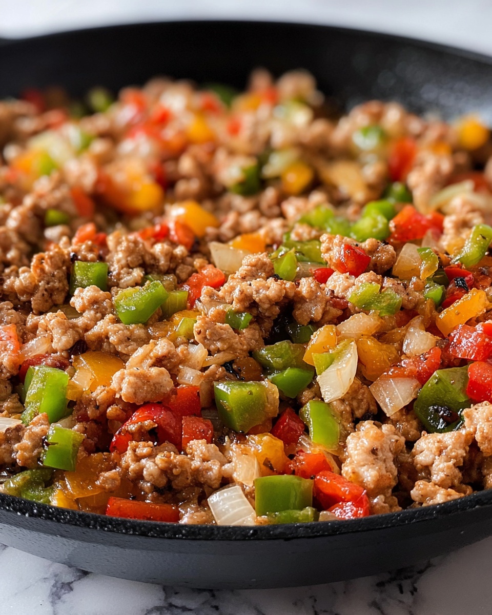 One-Pan Ground Kung Pao Chicken Recipe - Recipe Image