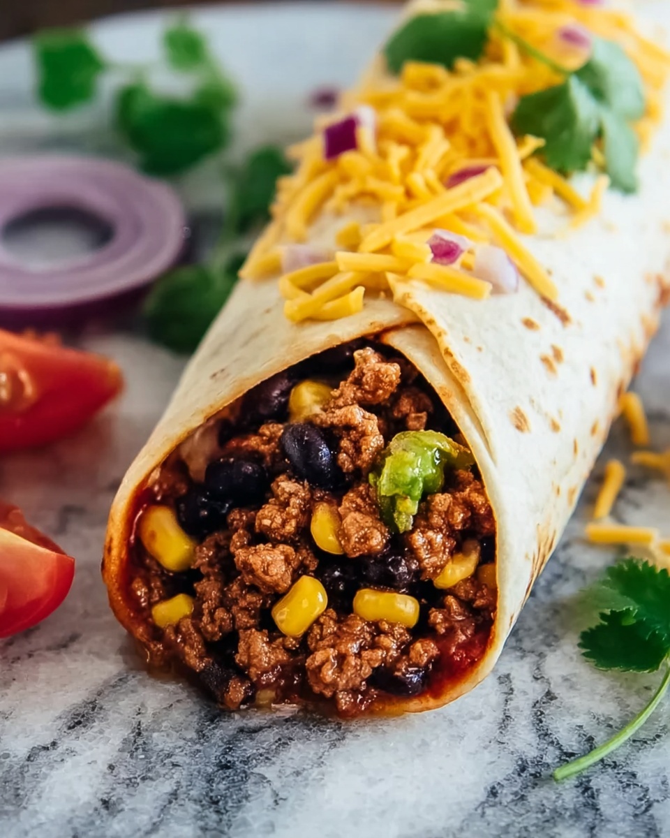 Homemade Taco Bell Enchirito Recipe - Recipe Image