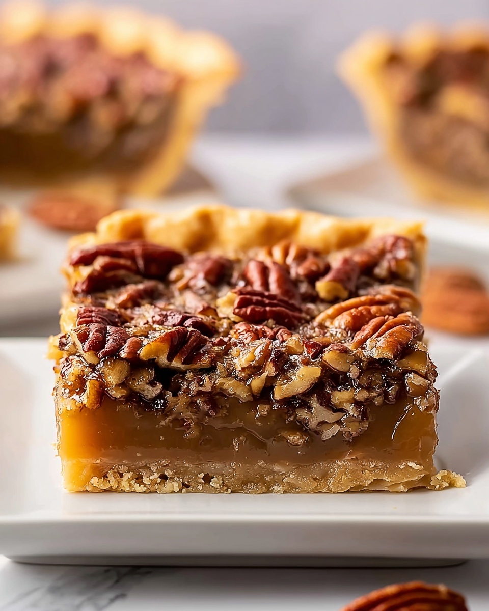 Easy Pecan Pie Bars Recipe - Recipe Image