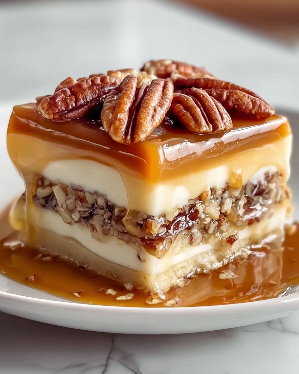 Pecan Pie Lasagna Recipe - Recipe Image