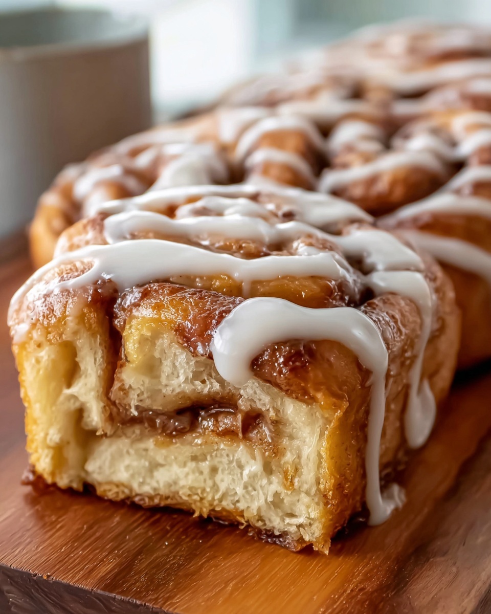 Dollywood Cinnamon Bread with Icing Recipe - Recipe Image