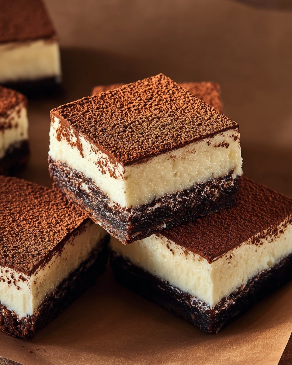 Tiramisu Brownies Recipe - Recipe Image