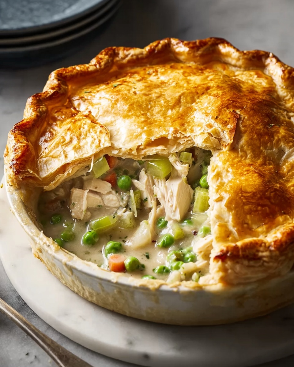 Tom Kerridge’s Roast Chicken & Leek Pie: The Ultimate Comfort Dish Recipe - Recipe Image