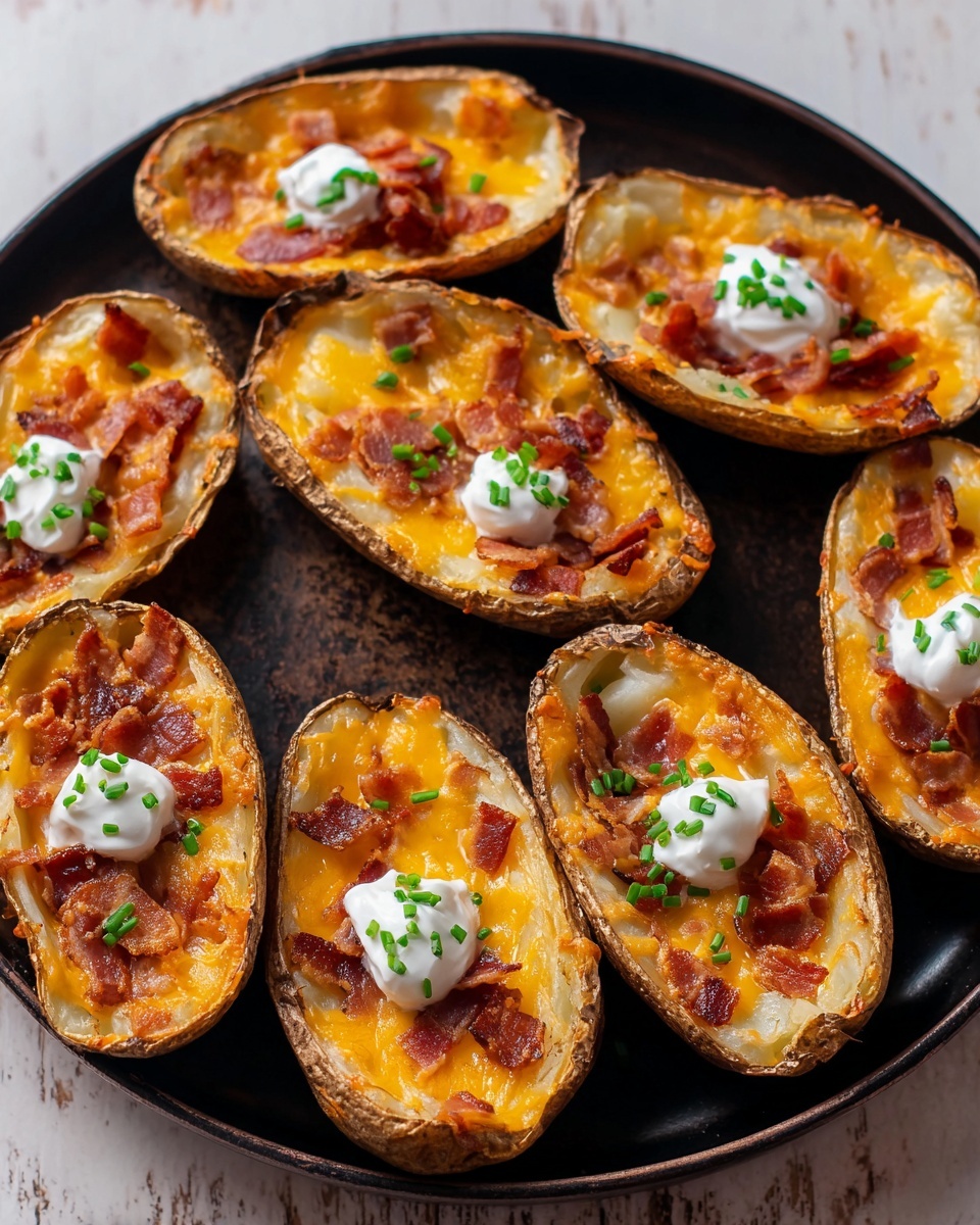 Loaded Potato Skins Recipe - Recipe Image